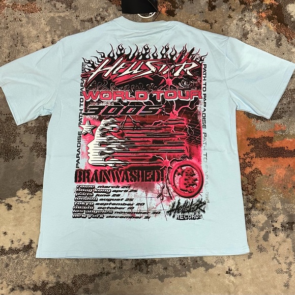 Hellstar Brainwashed World Tour & Neuron Tour T -Shirt - Picture 5 of 5